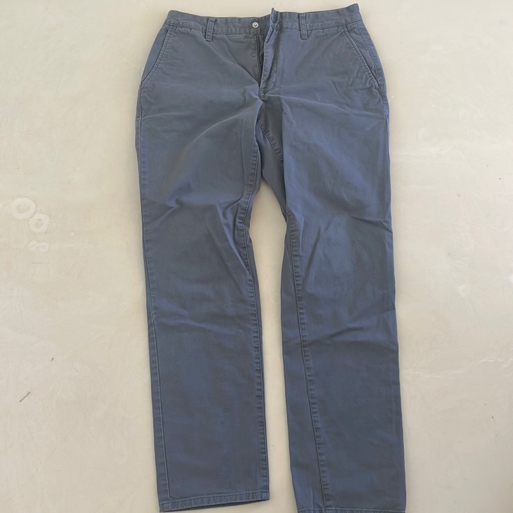 Bonobos men’s slate gray color jean pant in 32/32 slim
